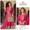 10088 A To D By Zorista Chinon Silk Readymade Suits Wholesalers In Delhi